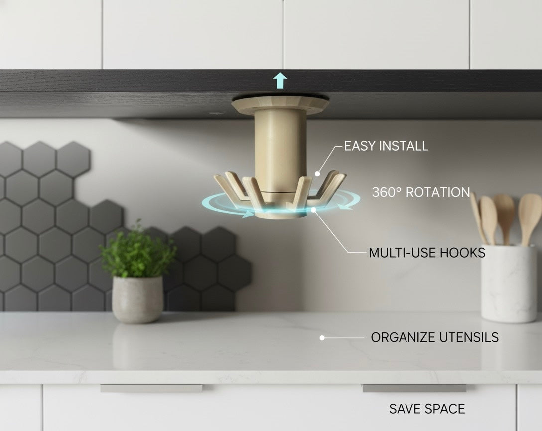 Smart Kitchen Hanger 360 rotation