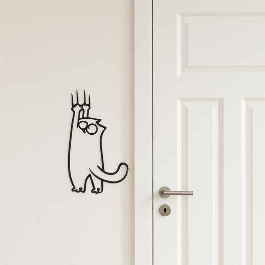 Modern 3D Printed Wall Decor | Minimalist Art | Home Office & Living Room Decoration | Handmade Wall Art Gift